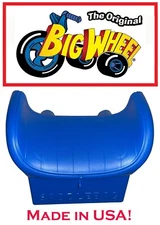 Blue  SADDLEBACK SEAT for The Original Big Wheel Racer with 6.25" Spacing