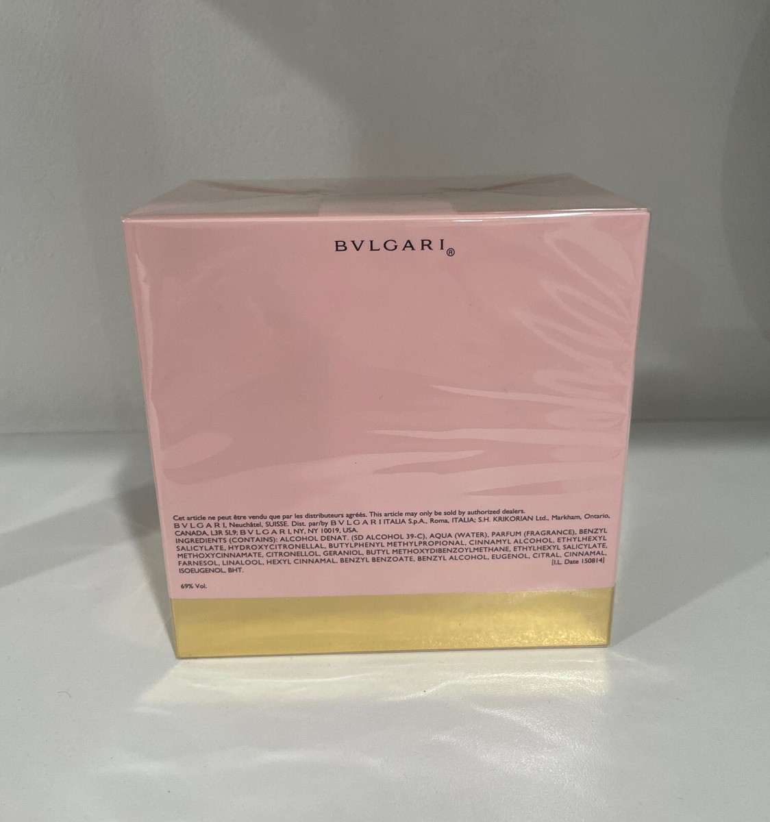 Bvlgari ROSE ESSENTIELLE by Bvlgari 100ml 3.4 oz Eau De Bvlgari ROSE ESSENTIELLE by Bvlgari 100ml 3.4 oz Eau De
