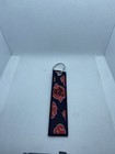 Naruto Anime Manga Red Akatsuki Cloud Embroidered Jet Tag Keychain