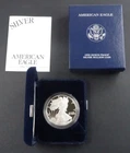 2002-W Proof American Silver Eagle Dollar $1 Box & COA US Mint Bullion OGP