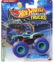 Shark Wreak - Beast Bashers Monster Trucks Hot Wheels Mattel Auto Die-Cast 1:64