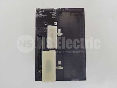 OMRON CJ1G-CPU43H CPU UNIT SYSMAC PROGRAMMABLE CONTROLLER