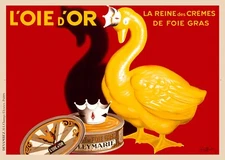 L'Oie D'Or L. Cappiello Vintage 1933 Poster High Quality Giclee Print 62 x 43"