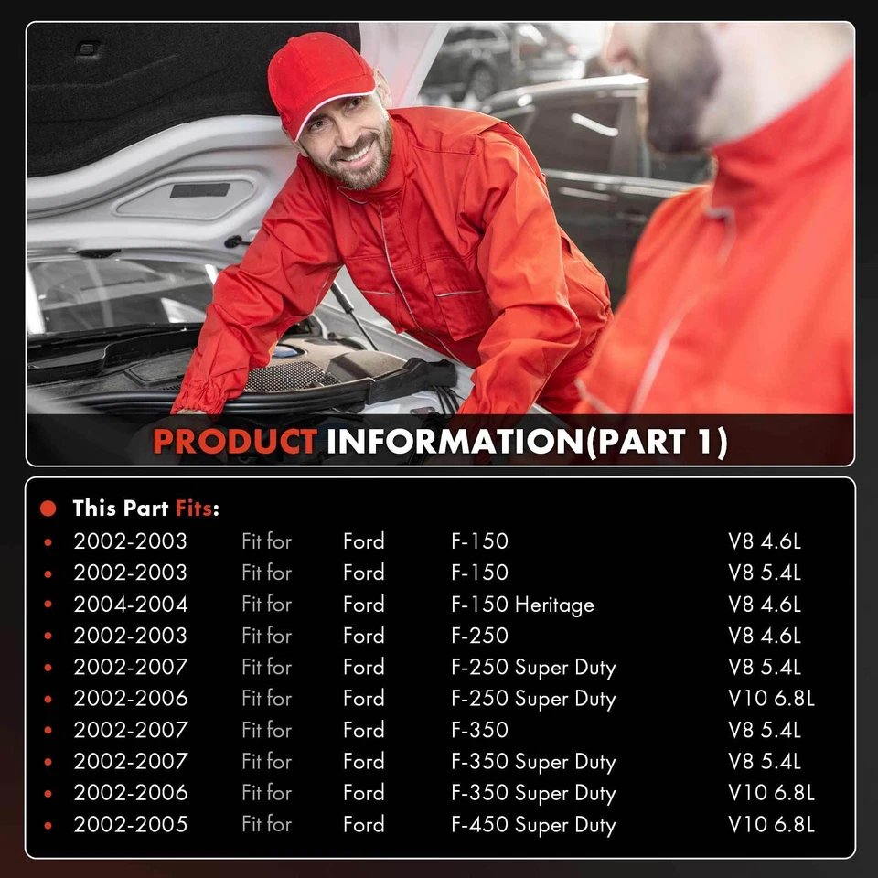 Nuevo compresor de CA con embrague para Ford F-150 F-250 F-350 F-450 F-550 Super Duty Foto 2 de 4