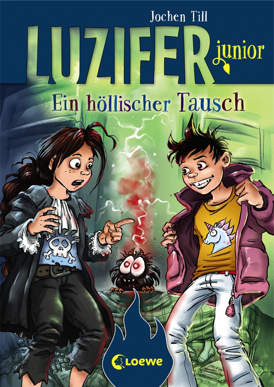 Thumbnail - Luzifer Junior (band 5) - Ein Höllischer Tausch - Jochen Til ...