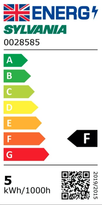 Sylvania Long Neck GU10 4.2W 0028585 RefLED ES50L V3 LED Light Bulbs Pack of 6 - Image 4 of 4