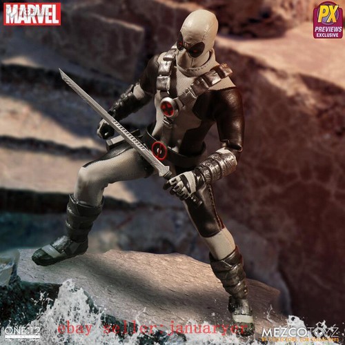 Perfect Mezco Toyz 1/12 Marvel X-Force Deadpool Action Figure Brand New In Stock - Picture 2 of 8