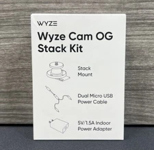 WYZE OG SERIES STACK KIT,FOR THE 2 NEW OG CAMERAS. MODEL WYZECGCK.