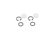 Pair Replacement Fuel Bowl Sight Glass O-ring Snap Ring Fits Quick Fuel Holley