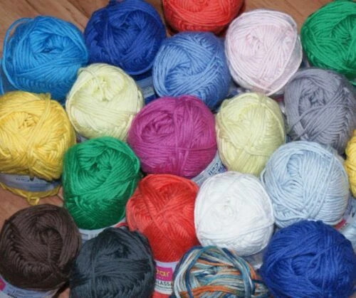 Pelote, Fil Laine et tricot et fil