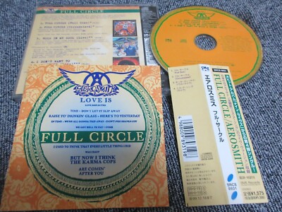 AEROSMITH / full circle /JAPAN LTD CD OBI  4 tracks