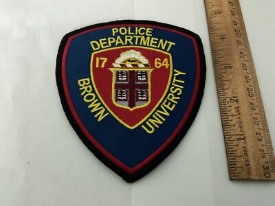 Brown University Police Rhode Island new  collectable patch full size