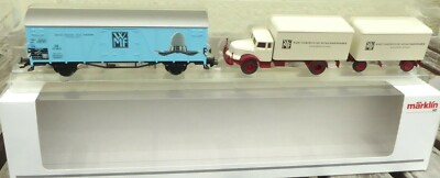 Märklin 48110 Museum 2010 Museum Car WMF With Truck Of The DB Era