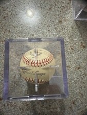 Dan Quisenberry Single Signed Baseball Kansas City Royals Star HOF? Deceased