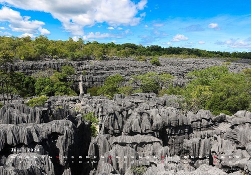 Kalender Madagaskar 2024 - Landschaften und Tiere Madagaskars - Bild 10 von 24