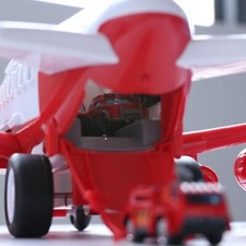 Large Model Toy Passenger Plane Kids Air Freighter Toy Set cars and trucks