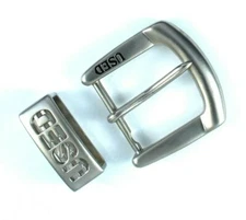 New 1 1/2"(38mm) buckle+loop set(#T30) smoke nickel color and bonus rivet USA