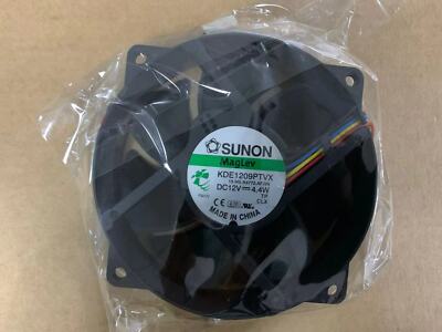 1PCS SUNON 90/80mm x 25mm KDE1209PTVX Maglev Cooler Cooling Fan 12V 4.4W