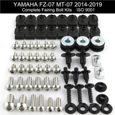 Fit For Yamaha MT 07 FZ 07 2014-2024 Motorcycle Complete Fairing Bolts Screw Kit