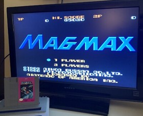 MagMax (Nintendo Entertainment System 1988) NES Authentic Cart Only TESTED WORKS