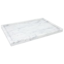 100 Natural Marble Serving Tray Luxury Marble Storage Tray for Home Decor St...
