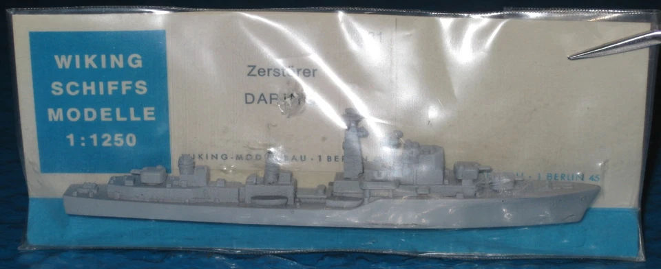 GB Zerstörer DARING, Wiking, Metall, 1:1250, OVP