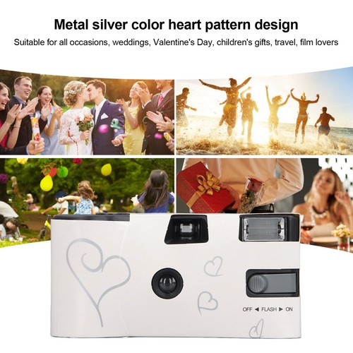 Film Camera 900mAh Full Manual Setting Single Use Flash Shutter With 16pcs 35MM❀ - Picture 11 of 12