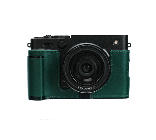 Cam-in Leather Half Case Cover For Fujifilm X-E5 Camera With Hand Grip - Picture 105 of 125