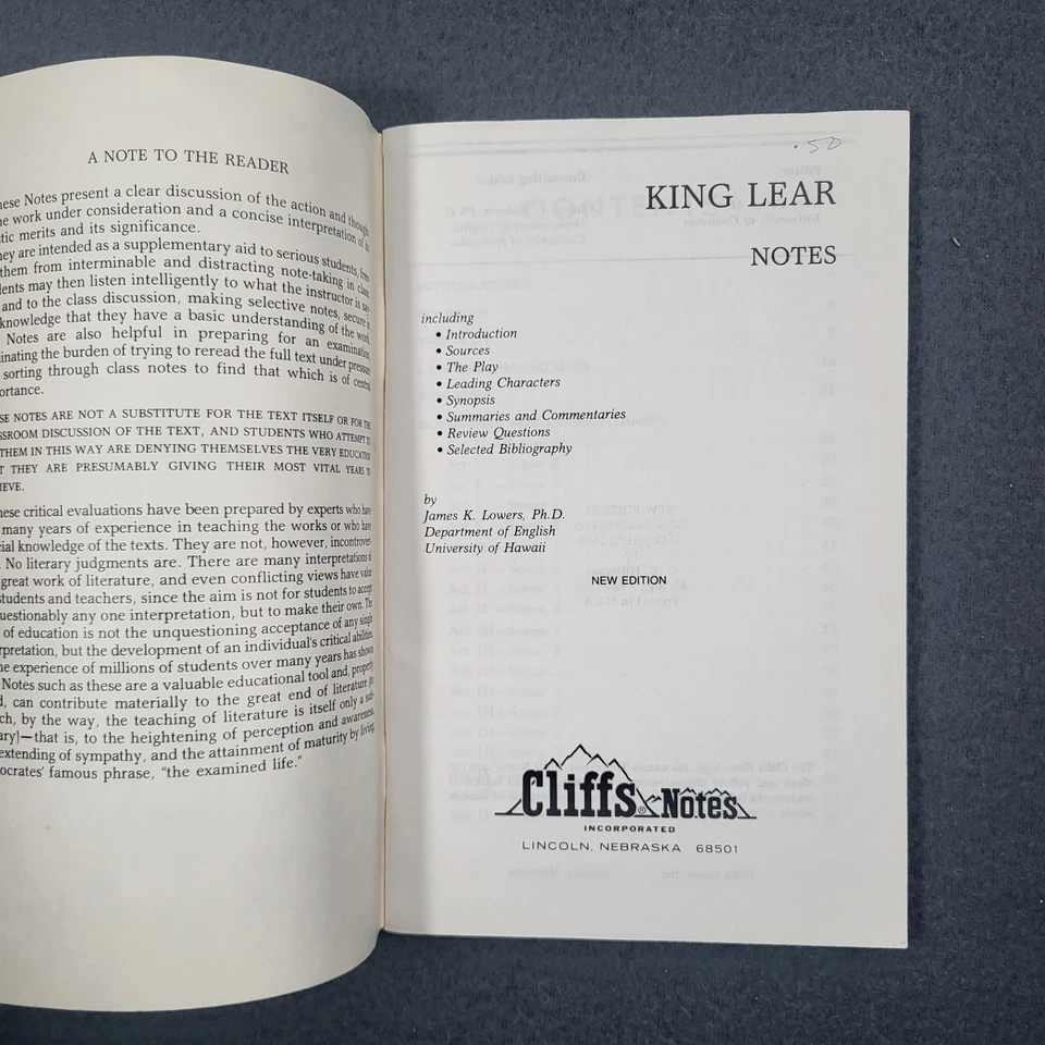 VTG Cliff Notes Shakespeare Dostoevsky Austen Huxley Lot of 6 Paperback Books - Image 3 of 4