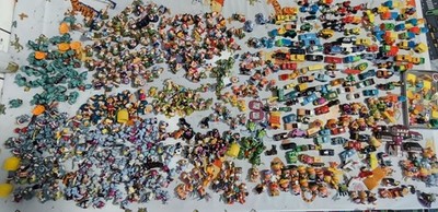Überraschungseier Ü-Ei Figuren Autos + Anleitung 80er 90er 2000er ca 2000 Stk