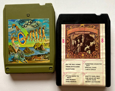 1972 THE DOORS FULL CIRCLE + 68 BUFFALO SPRINGFIELD LAST TIME 8-TRACK LEAR JET