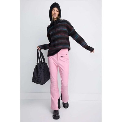Perfect Moment Aurora Flare Ski Pants Pink Womens Medium Softshell Star Logo