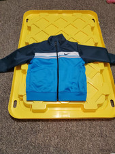 Nike Colorblock Track Jacket, Size 18 Months, Blue Navy White, Full Zip
