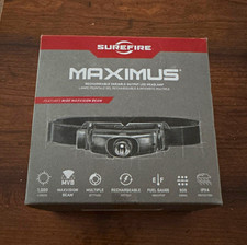 SureFire Maximus 1000lm Rechargeable LED Headlamp Tan IPX4 Waterproof