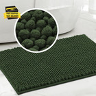 Bathroom Rugs Non-Slip Chenille Bath Mat for Bathroom 17 X 24 Inches Extra Soft