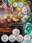 New Whitman 2026 P or D or S US 250th Anniversary Coins Empty Color Folder