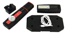 Wireless Charging Led Work Light & Torch Twin Pack