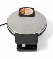 Cuisinart Classic Waffle Maker Brushed Stainless Steel Nonstick Tested & Working