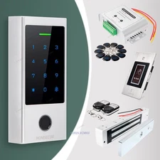HOMSECUR IP66 APP WIFI RFID Access Control Set Waterproof 280KG Magnetic Lock
