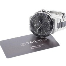 TAG HEUER FORMULA 1 CAU1115.BA0869 42mm SS Gray / Black #C27764