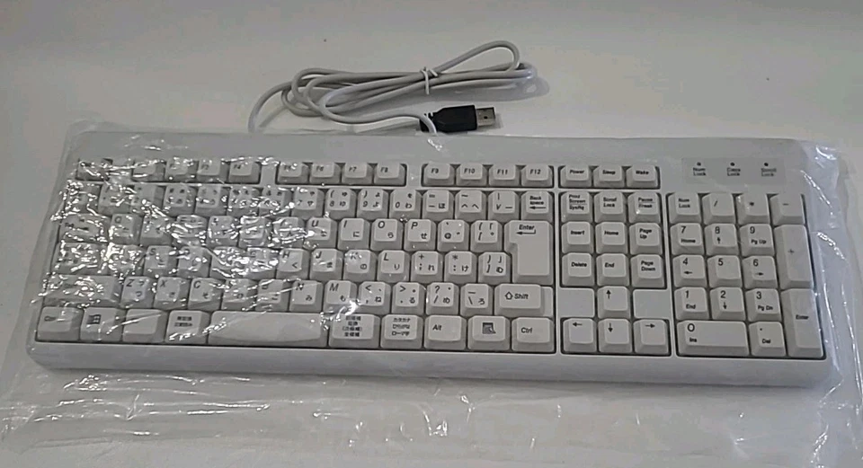 Teclado Completo USB Elecom Modelo TK-U12FYALG Diseño Japonés En Caja Leer ⬇️ Foto 3 de 4