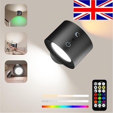LED Modern Wall Light Rechargeable Reading Lamp Magnetic Adjustable Spotlight