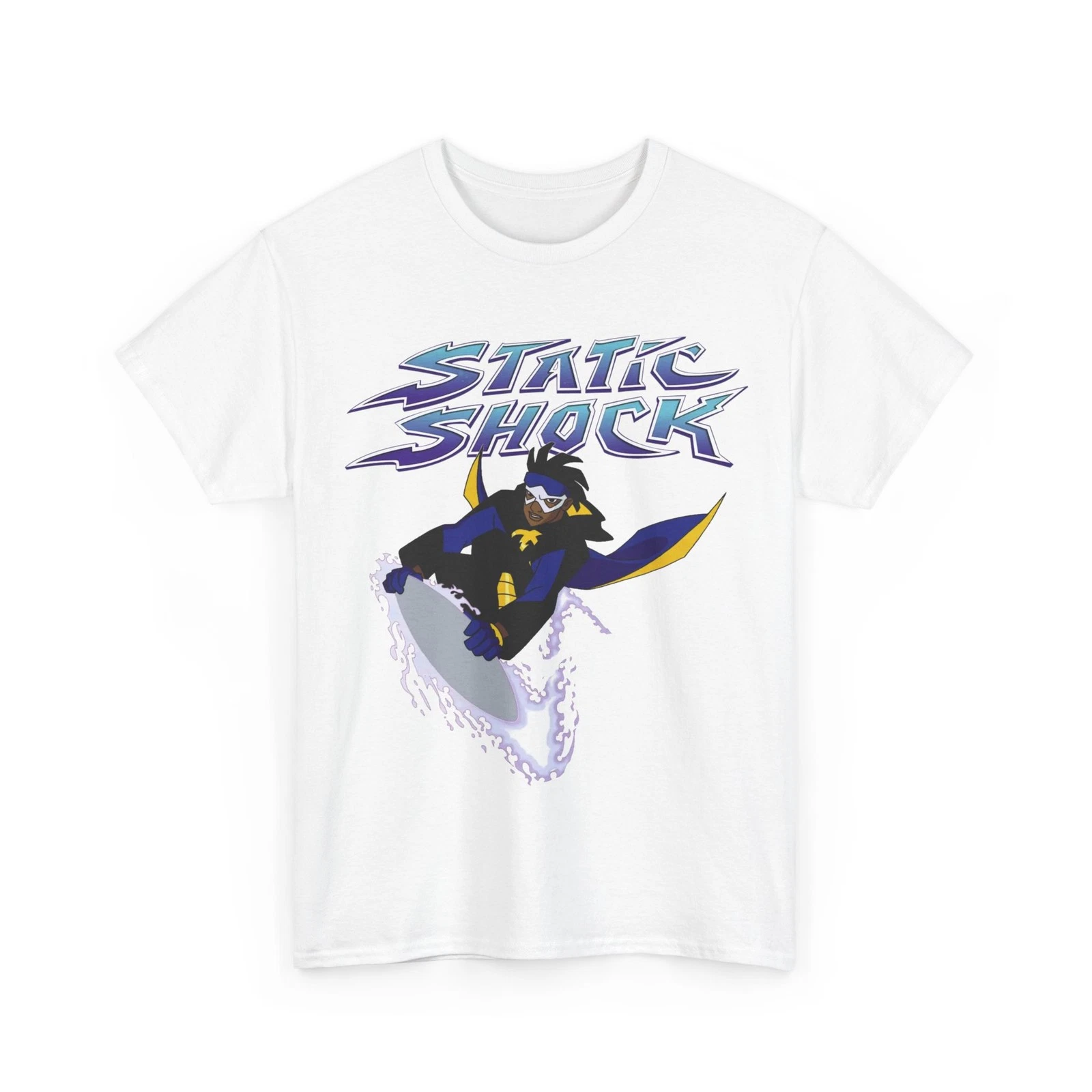 Static Shock T-Shirt - Milestone Comics - WB - DC Comics - Virgil Hawskin