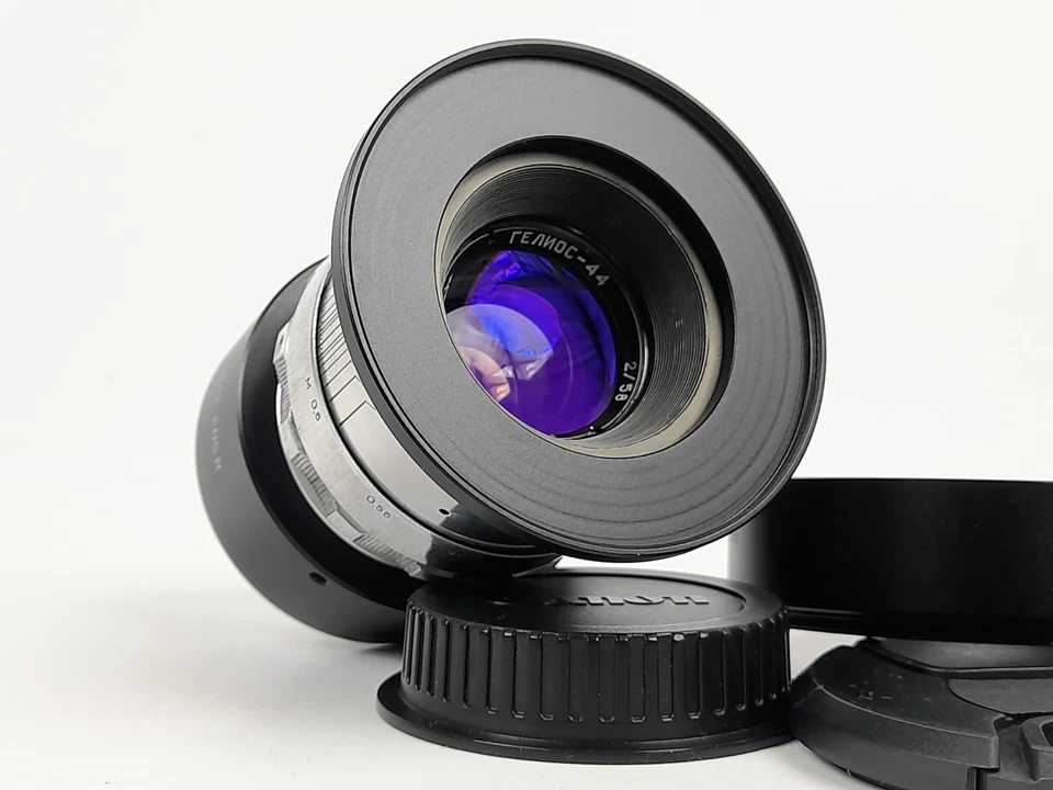 Lente Super Bokeh KMZ HELIOS 44 F/2 58 mm rara temprana 13 hojas diseñada por Biotar Foto 2 de 4