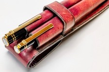 Schreibgeräte Set Diplomat mit Etui - Füllhalter und Kugelschreiber