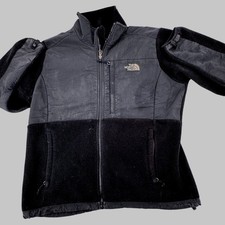 The North Face Fleece Denali Jacket XL Polartec Black Full Zip Mens Recycled