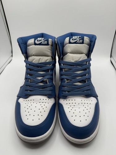 Sneakers Air Jordan 1 High OG "True Blue" da uomo taglia 13 DZ5485‐410 PULITE - Foto 3 di 8