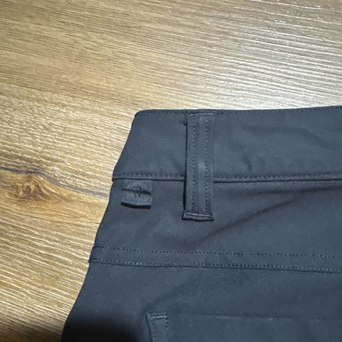 Lululemon ABC Pantalone Uomo 34x33 Navy Vestibilità Classica Warpstreme Chino Elasticizzato - Foto 12 di 13