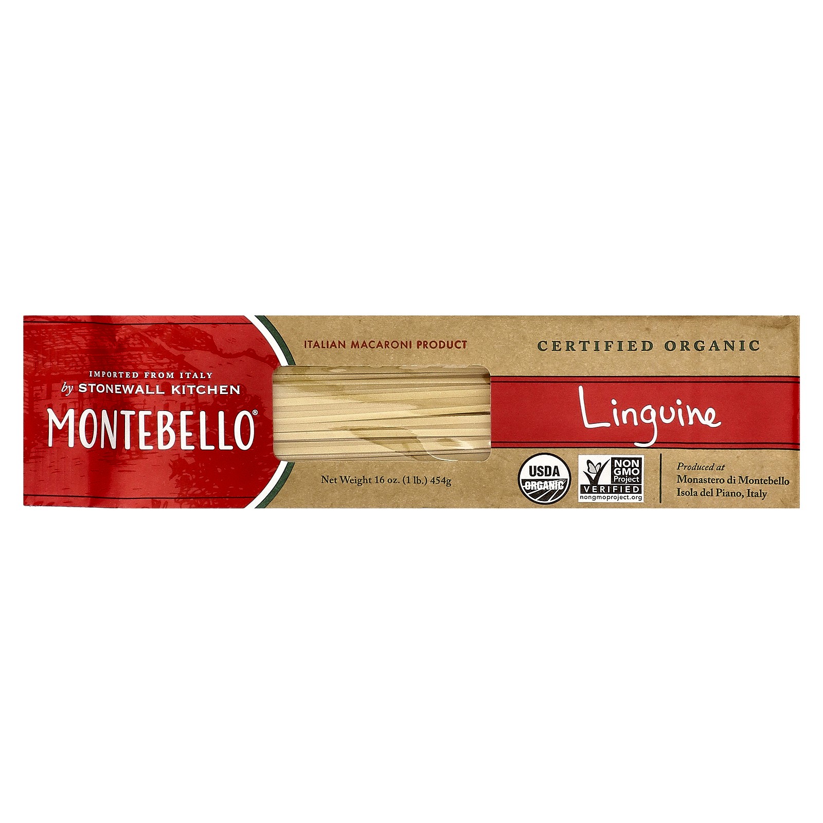 Органический лингвини 16 унций 454 г 2190₽