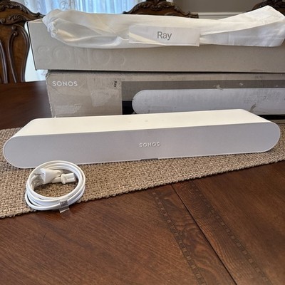 Sonos Ray Soundbar White Smart WiFi Speaker - Perfect Condition